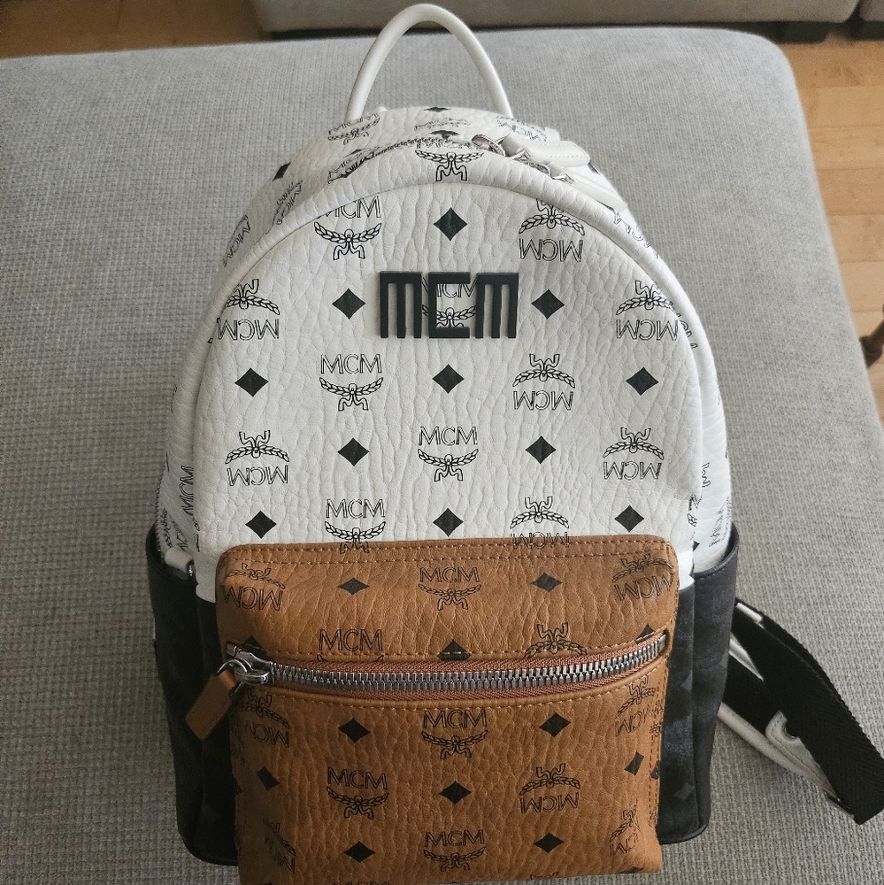 Authentic MCM Backpack | FREE SHIPPING - Picture 2 of 5